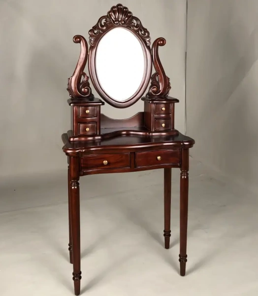 Туалетный столик с зеркалом MSM.366 15287 купить в интернет магазине Мебель из массива. Звоните +7 495 961-63-63 Мебель Индонезии